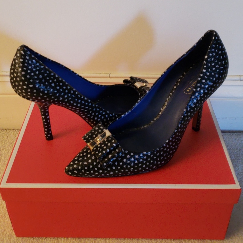Coach Landri Polka Dot Heel